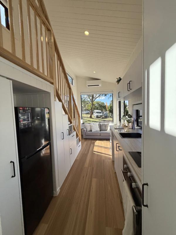 9.6m Tiny Home with Stairway Access - Walkthrough Ensuite + Massive Loft (4.6m Height Available)