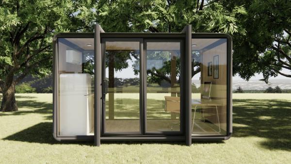4m Climate-Controlled Versatile Glass Studio