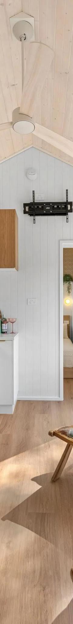 Nordic Luxury: 9m 2 Bed Tiny Home - Ground Floor Master Bedroom thumbnail 2