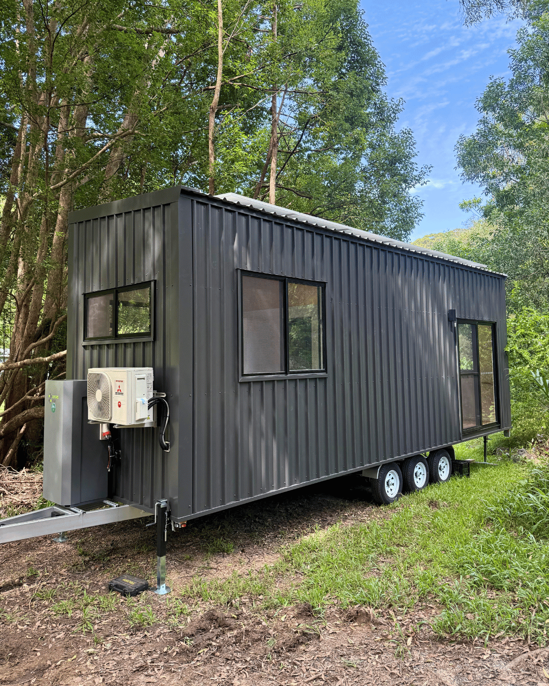 Single-Level Tiny Home on Wheels — Ground Floor Bedroom + Pre-Fit-Out Stage - Image 1