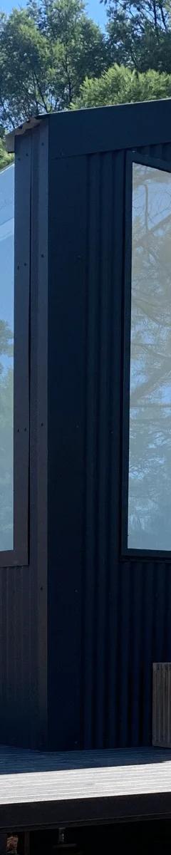 2-Bed Tiny Home With Full Kitchen, Waterfall Window & Ground-Floor King thumbnail 1