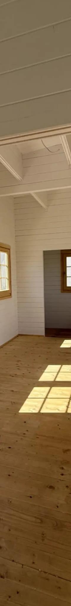 The Nordic Cottage: Solid Timber 8m Tiny Home on Wheels, French Doors & Double Glazed Euro Windows thumbnail 8