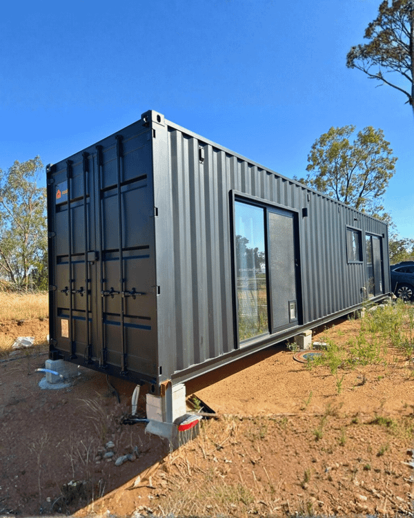 12m Turnkey Container Tiny Home — 1 Bedroom, White Goods Included