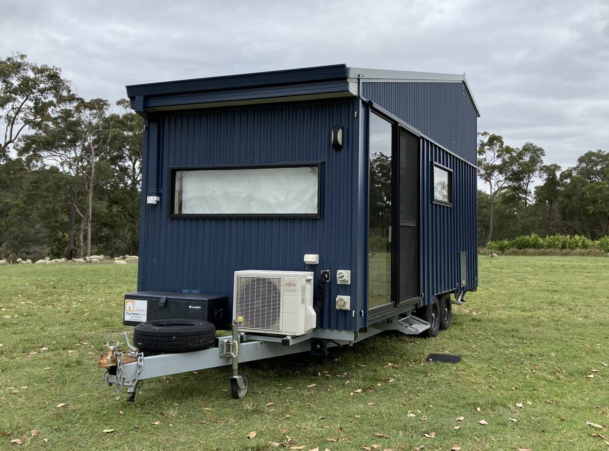 Modern Minimalist Tiny Home with Loft - Image 1