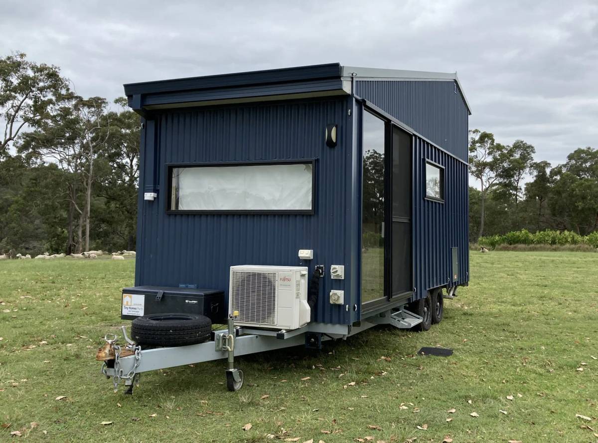 Modern Minimalist Tiny Home with Loft - Image 1