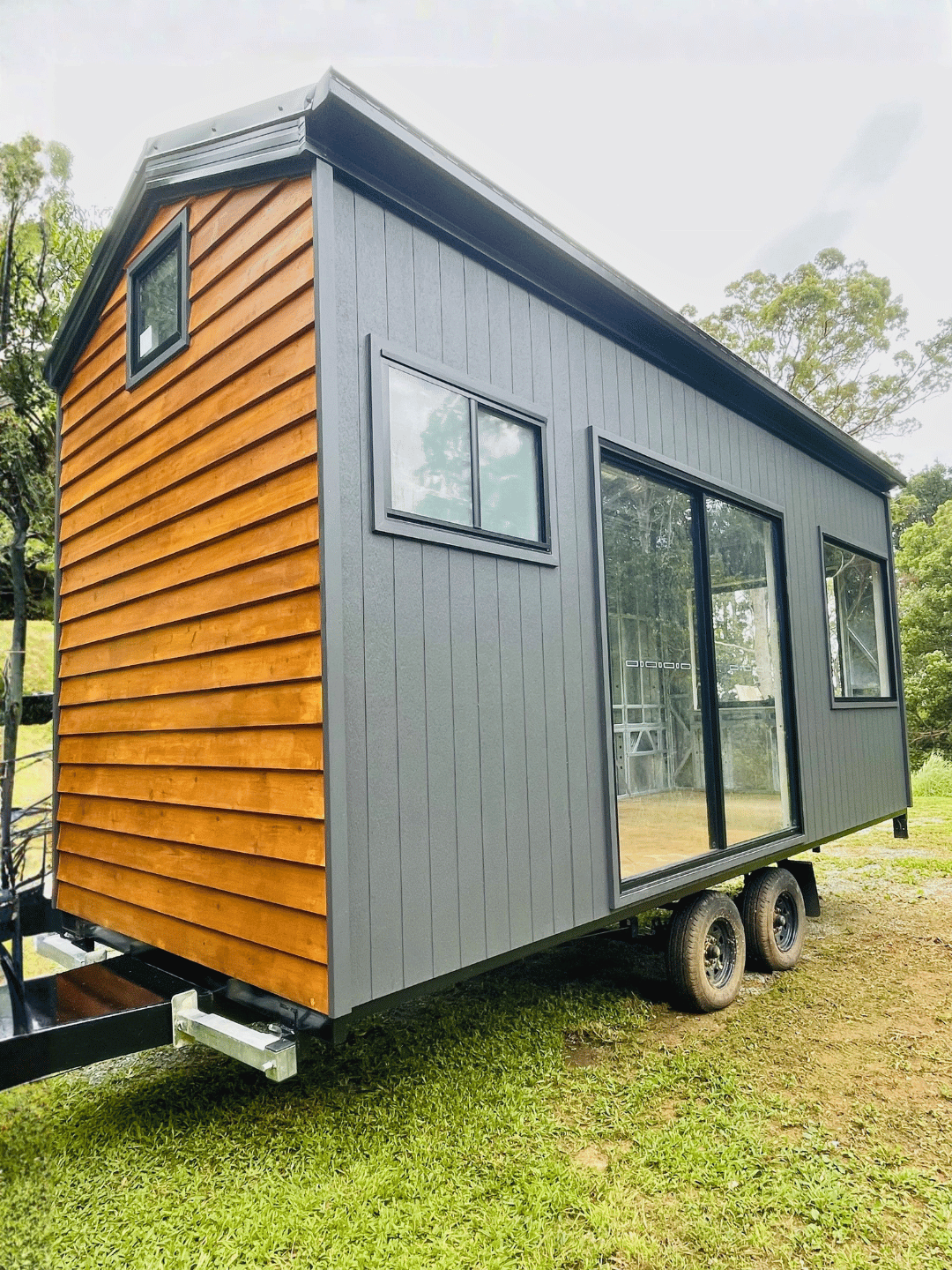 Cedar & Monument 6m Tiny Home on Wheels — Modern Cabin Inspired Design With Loft - Image 1