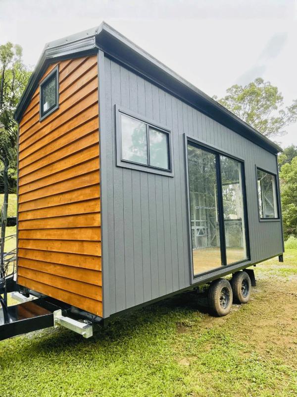 Cedar & Monument 6m Tiny Home on Wheels — Modern Cabin Inspired Design With Loft