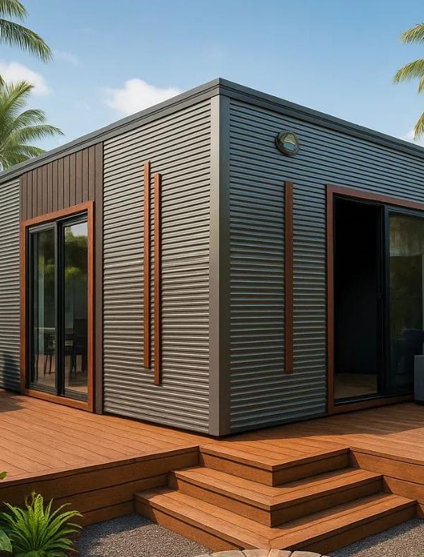 4m Wide 9.6m Residential-Sized Tiny Home — Trailer Optional