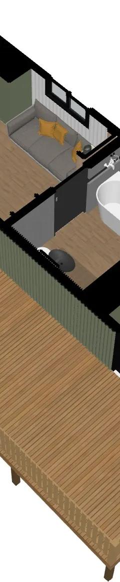 Hunter & Brass 3m Wide 10m Tiny Home on Wheels — Ground Floor Bedroom + Loft thumbnail 10