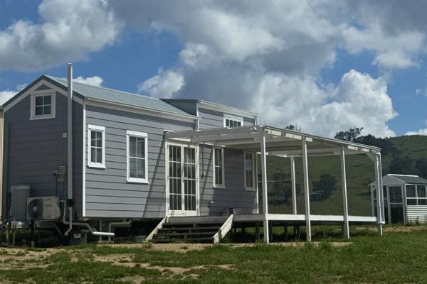 3-Bedroom Hamptons-Style Tiny Home on Wheels — 10m with Staircase