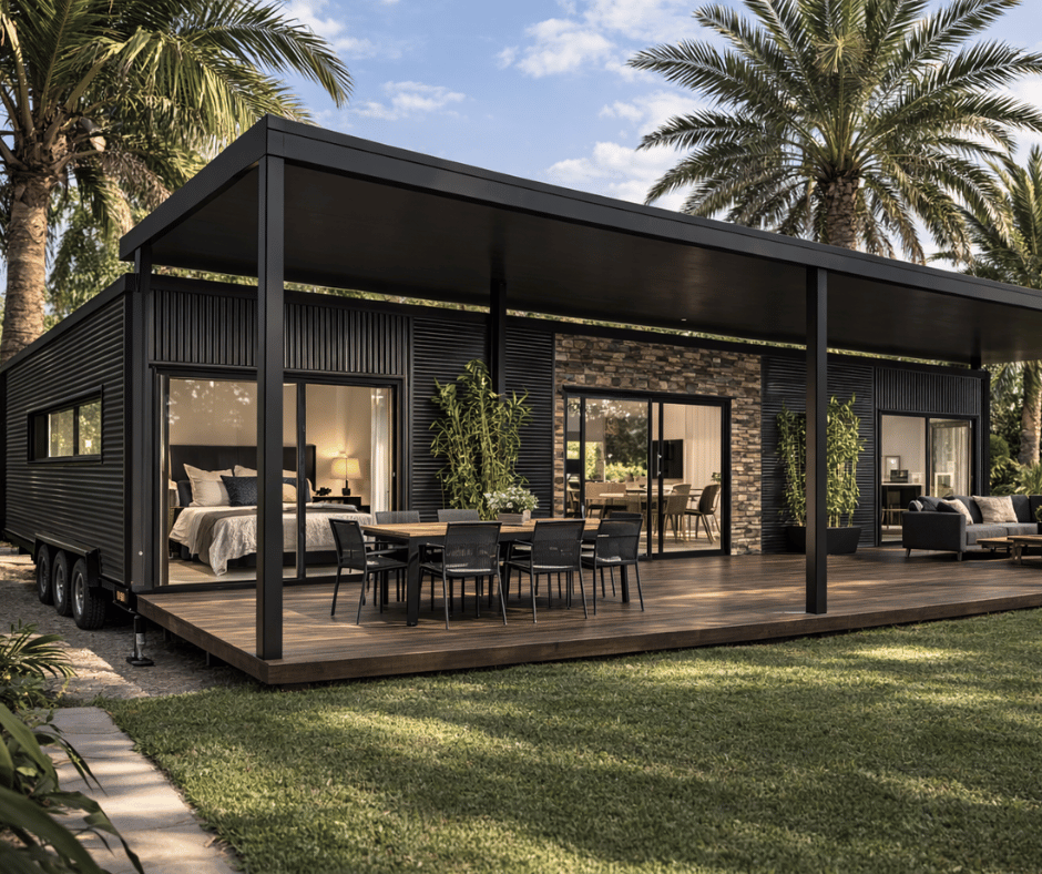 Residential-Scale Tiny Home on Wheels — 12m × 3.4m Extra-Wide - Image 1