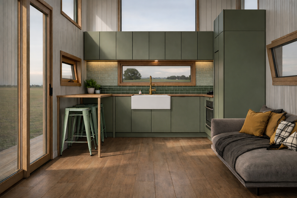 Fern & Willow 3-Bedroom THOW,  3m Wide — Ground Floor Master + Double Loft