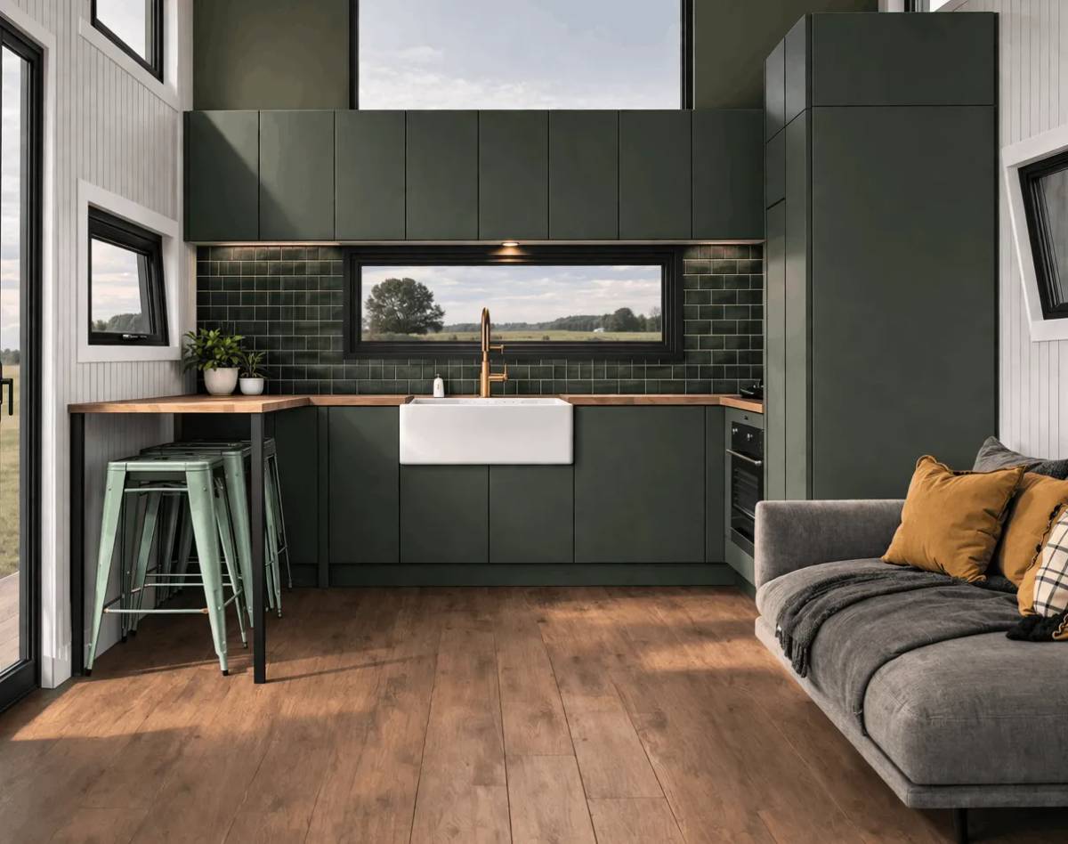 Fern & Willow 3-Bedroom on Skids, 3m Wide — Ground Floor Master + Double Loft - Image 1