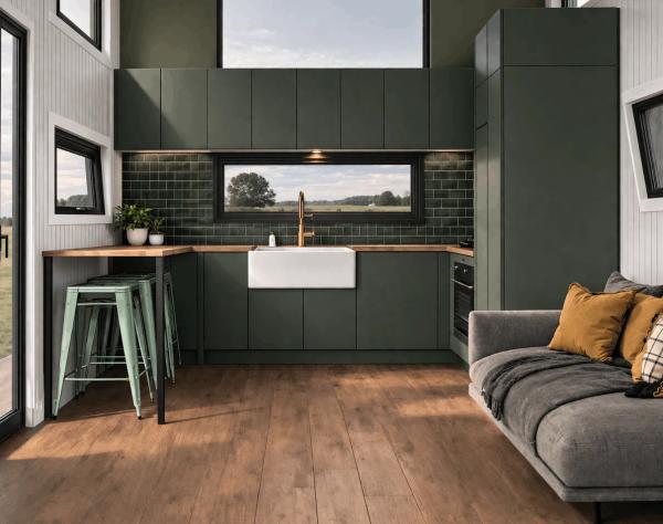 Fern & Willow 3-Bedroom on Skids, 3m Wide — Ground Floor Master + Double Loft