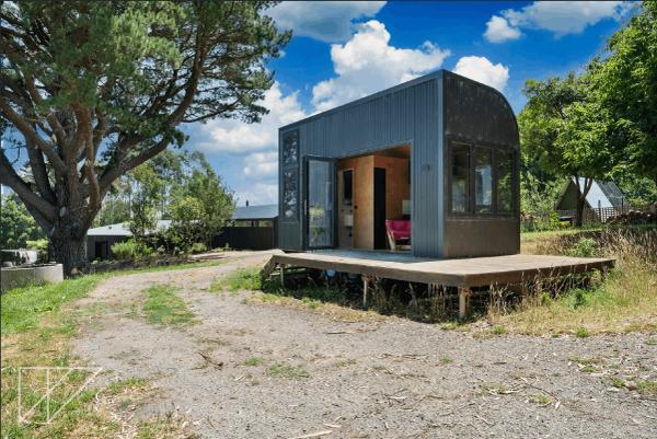 Black Tiny Home Cabin