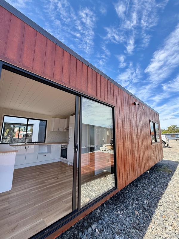 2-Bedroom 54sqm Extra-Wide Tiny Home — 13.5m × 4m Modular Build on Skids