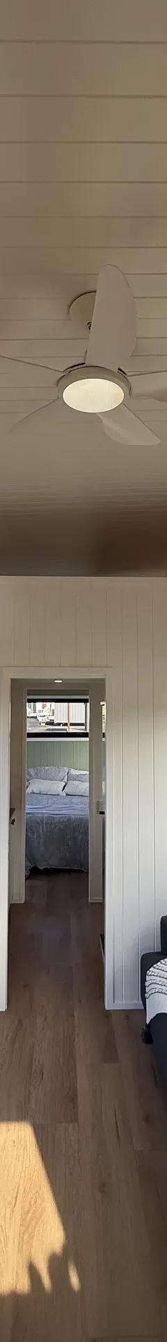 9x2.4m 2 Bedroom Country Cabin THOW with Weatherboard Cladding thumbnail 3