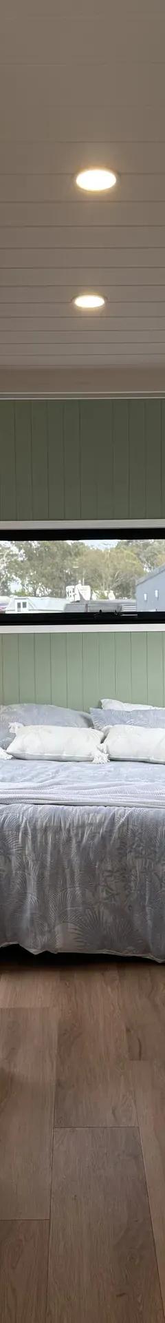 9x2.4m 2 Bedroom Country Cabin THOW with Weatherboard Cladding thumbnail 10