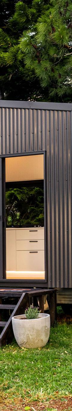 Mono-Pitch 7.2m Tiny Home on Wheels — Staircase, Queen Loft & Gas Strut Window thumbnail 1
