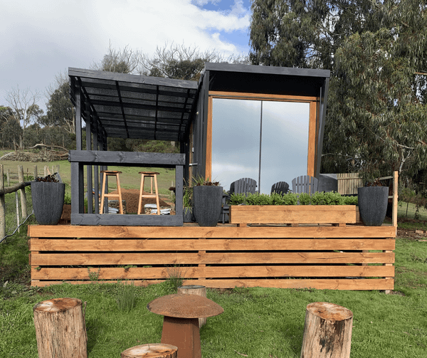 Fully Furnished Off-Grid Tiny Home on Wheels — 2 Decks, Dual Solar & Free Delivery Within VIC