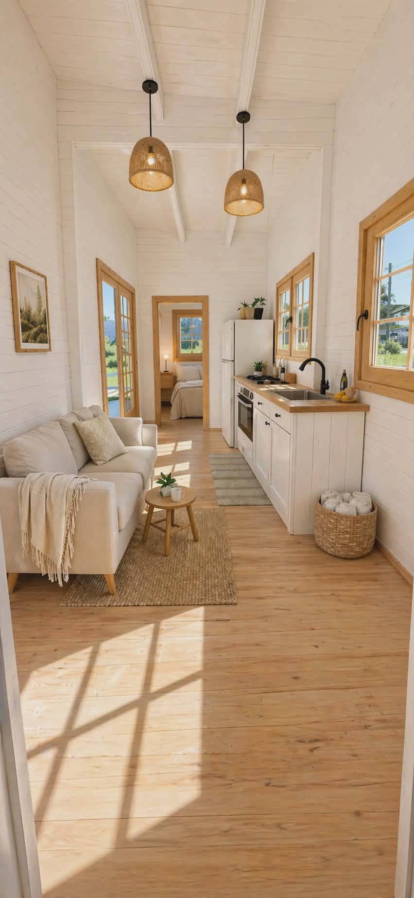 8m Nordic Cottage Charm — Tiny Home on Wheels | Custom Build To Order - Image 1