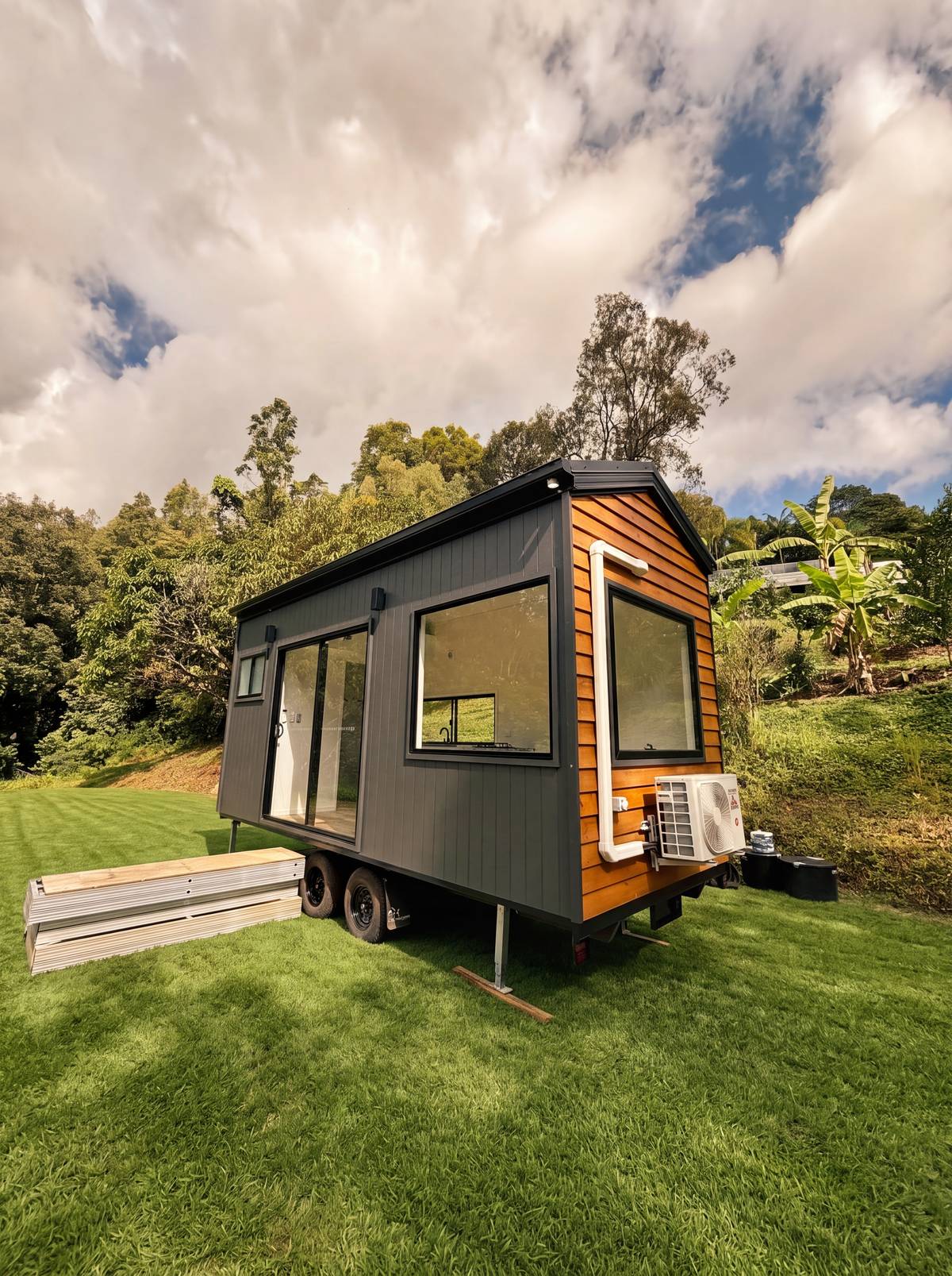 Cedar & Monument 6m Tiny Home on Wheels — Modern Cabin Inspired Design With Loft - Image 1