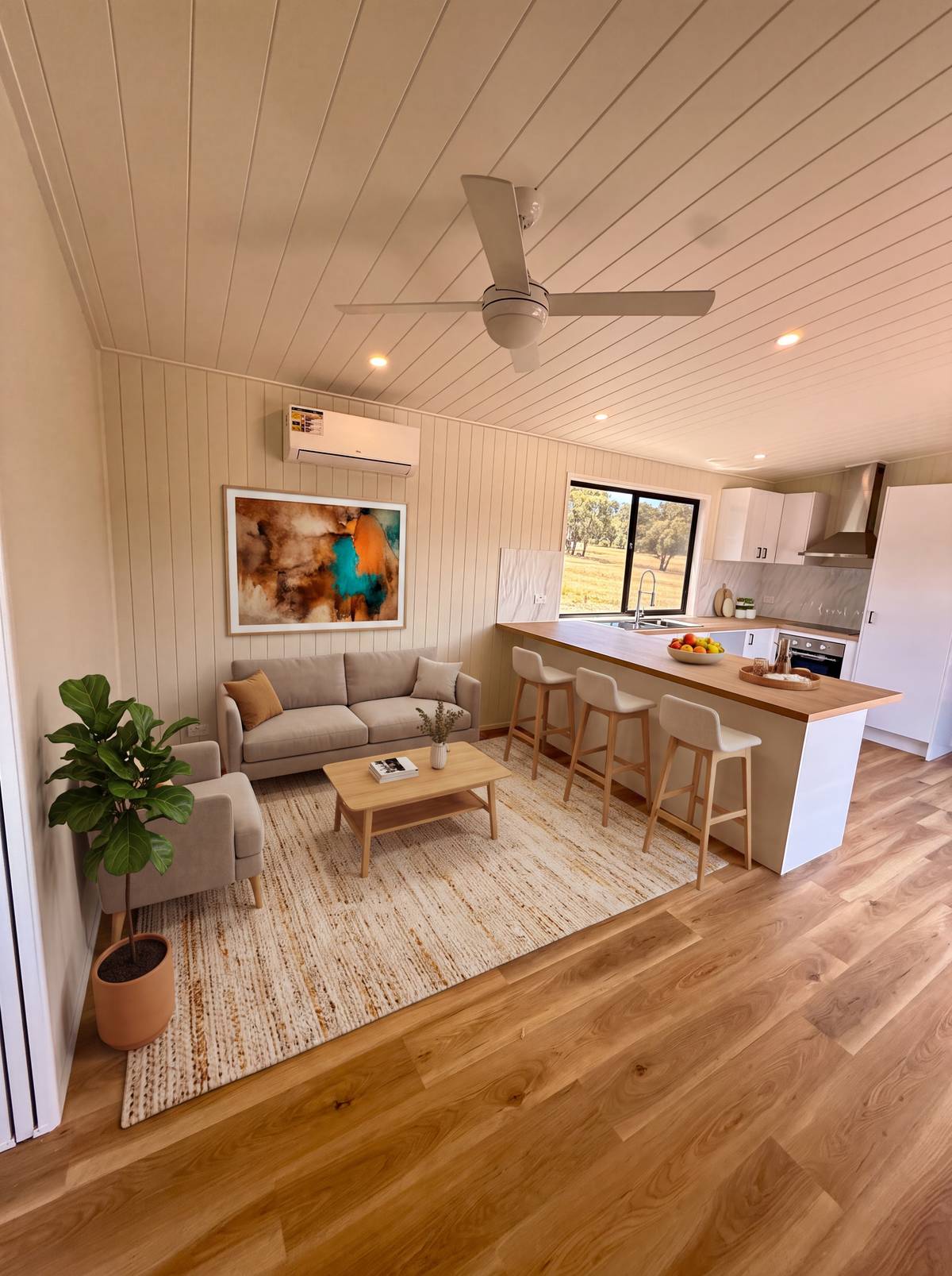 2-Bedroom 54sqm Tiny Home on Wheels — 13.5m × 4m Single Level - Image 1