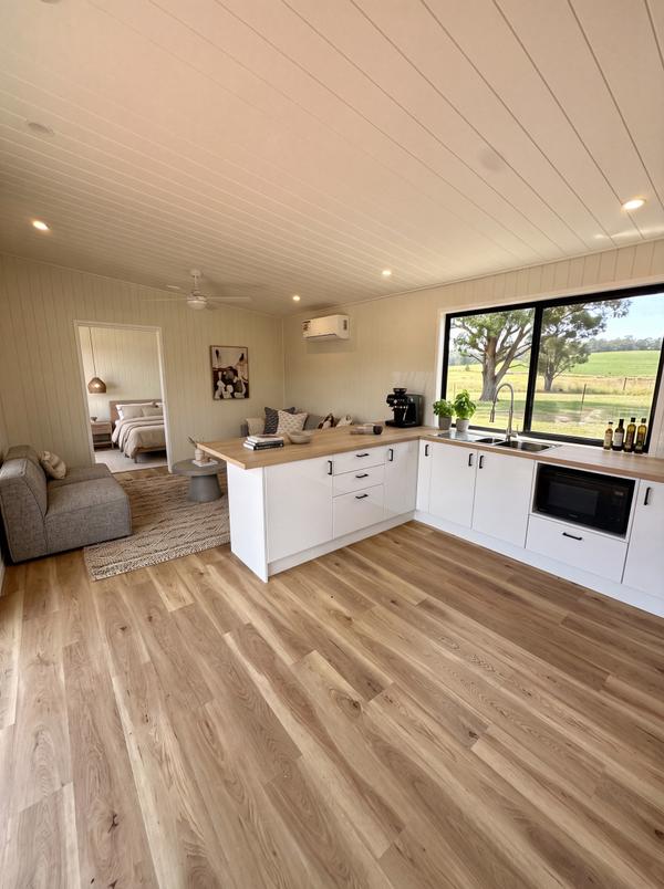 2-Bedroom 54sqm Tiny Home on Wheels — 13.5m × 4m Single Level