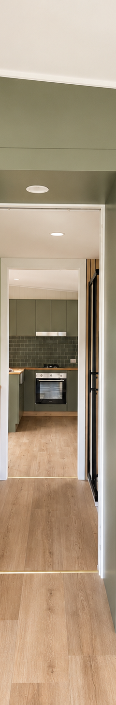 Sage & Brass 10m Tiny Home on Wheels — Ground Floor Bedroom + Loft thumbnail 14