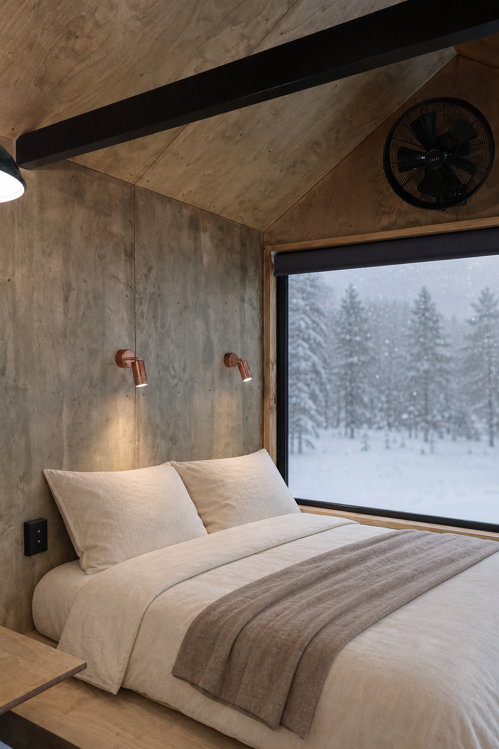 The Sub Zero Tiny Home — 6.5m All-Aluminium Tiny Home on Wheels, Snow-Rated to -10°C, NZ Wood Fireplace - Image 1