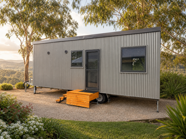 The Flagship Build — 8m Single-Level Tiny Home on Wheels, Built by a 45-Year Master Carpenter