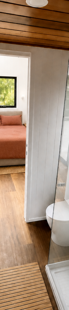 10m Tiny Home on Wheels — Ground-Floor Bedroom, Loft Sleeping + Triple Sliding Doors thumbnail 9