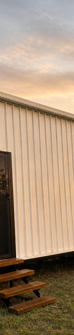 10m Tiny Home on Wheels — Ground-Floor Bedroom, Loft Sleeping + Triple Sliding Doors thumbnail 1