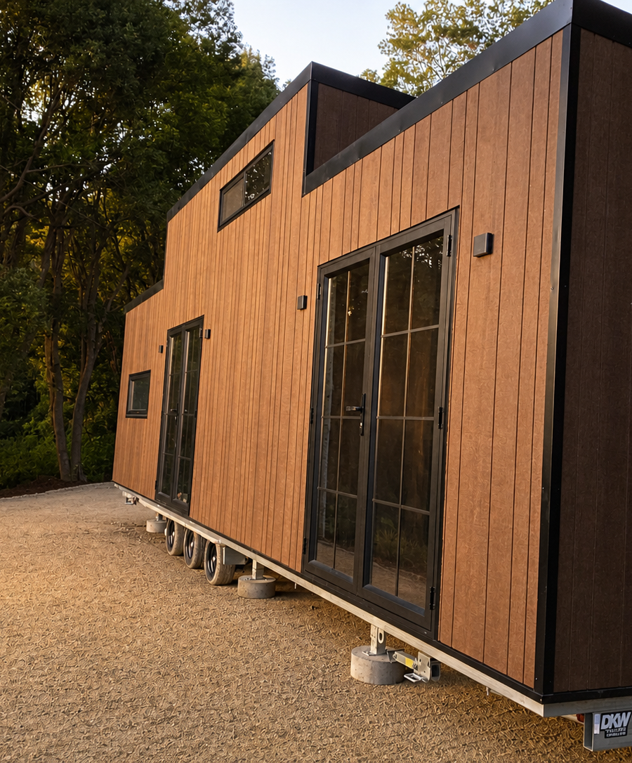 Signature Range tiny home exterior