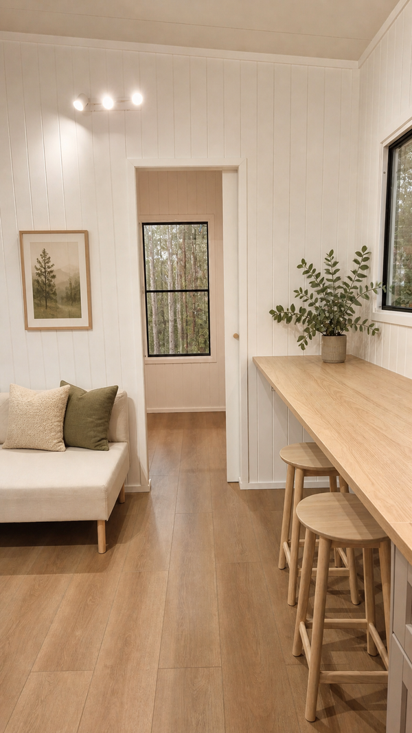 Brand New, Ready Now: 10m x 3m Extra-Wide Tiny Home on Wheels, Dual Bedroom Single Level