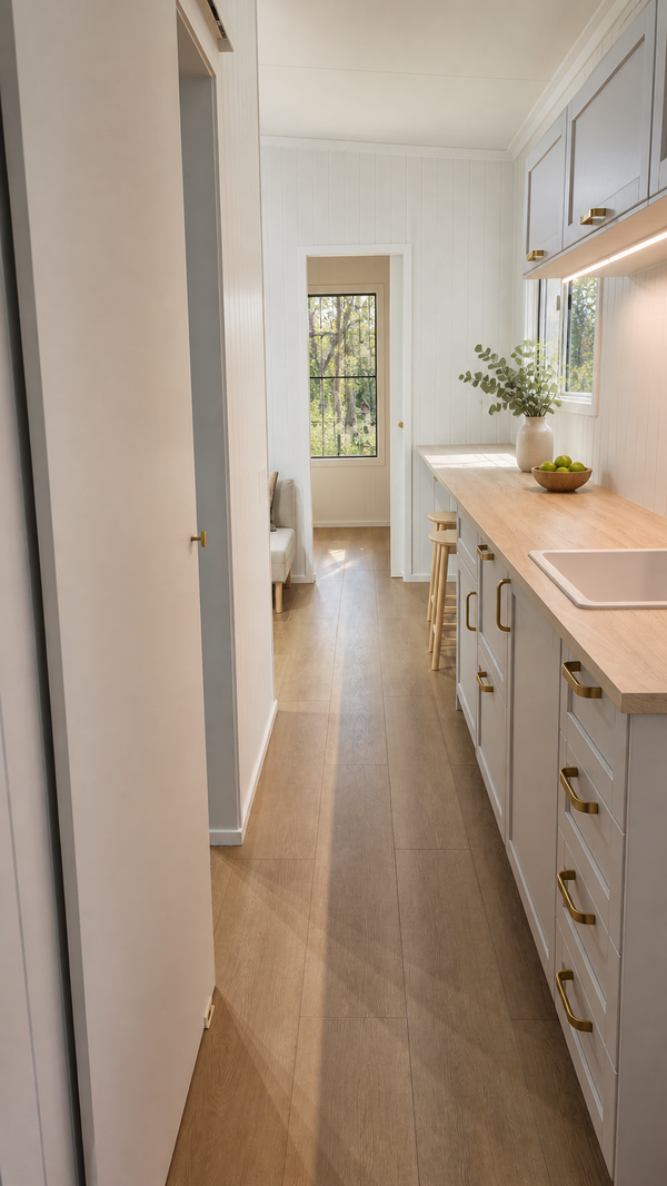 Brand New, Ready Now: 10m x 3m Extra-Wide Tiny Home on Wheels, Dual Bedroom Single Level