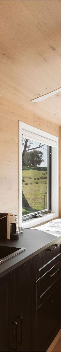 The Getaway | 6.1m Off-Grid Container Tiny Home, Outdoor Clawfoot Bath & Merbau Deck thumbnail 2