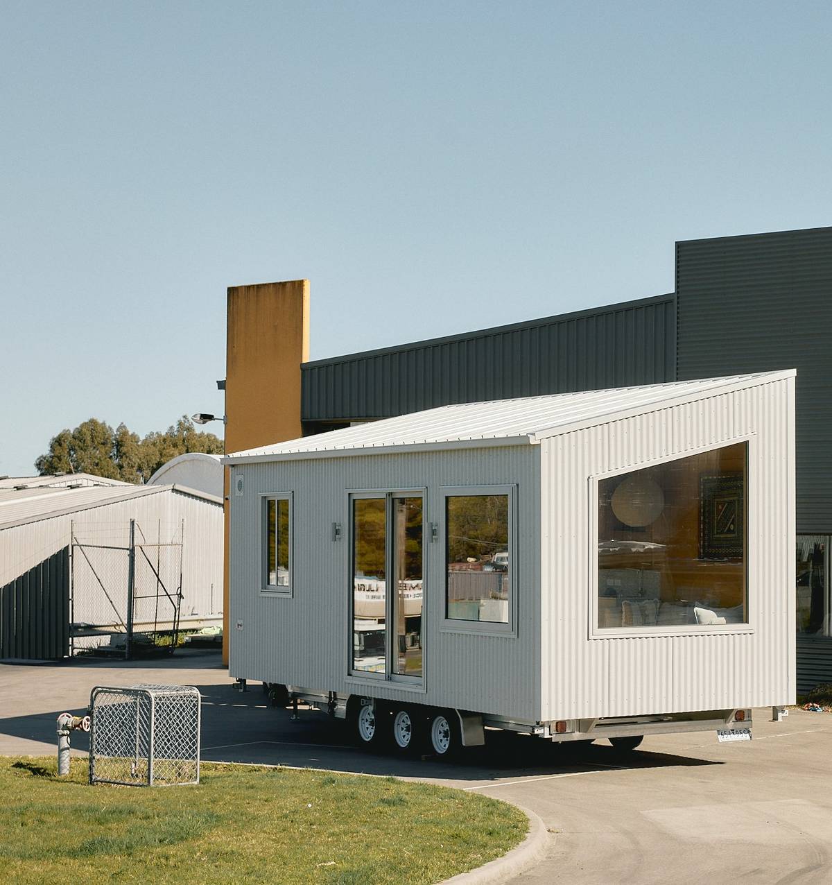 Bunk Bungalow: 7.2m x 3m Tiny Home on Wheels, Sleeps 4, Terrazzo Kitchen & Raked Ceiling - Image 1