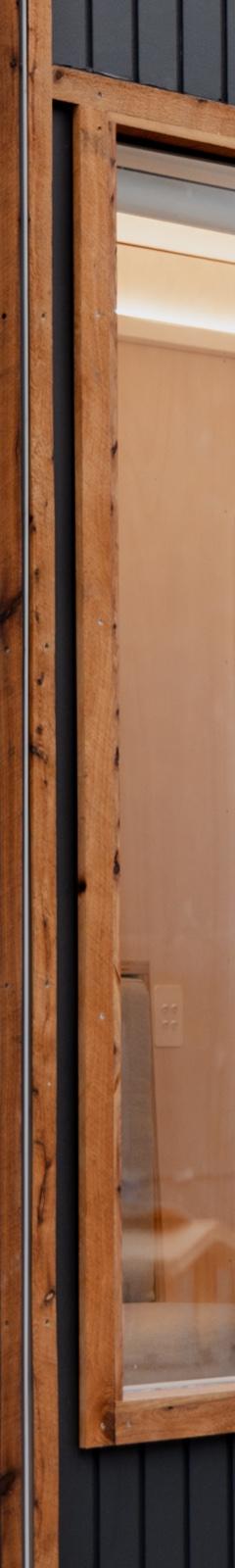 Weathertex & Cypress Batten 6m Tiny Home on Wheels: Double Glazed, Flushing Toilet & Velux Skylight thumbnail 3