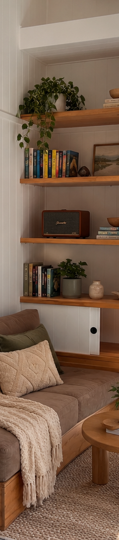 Mountain Ash Cottage: 7.2m Tiny Home on Wheels with French Doors & Servery Window thumbnail 2