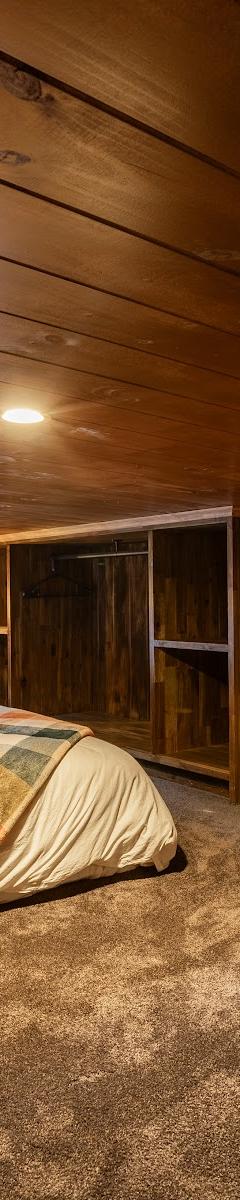 Leadlight & Pine: Fully Furnished 3m Wide Dual Loft Tiny Home on a 10-Tonne Trailer, Skylights & Brass Details thumbnail 9