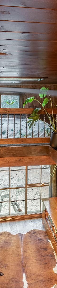 Leadlight & Pine: Fully Furnished 3m Wide Dual Loft Tiny Home on a 10-Tonne Trailer, Skylights & Brass Details thumbnail 8